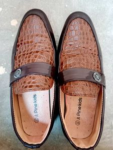 Brown Leather Loafers