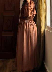 ELEGANT BROWN DRESS