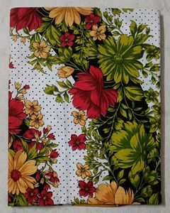 Flower Printes Bed sheet with pillow cover