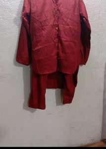 Women High Low Co Ord Set