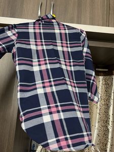 Plaid Button-Down Shirt