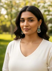 Ethnic Drop Earrings