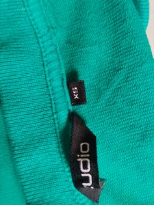 Green Printed Sweatshirt