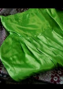 Green 💚 Satin Salwar