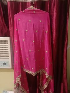 Heavy Work Dupatta For Bride