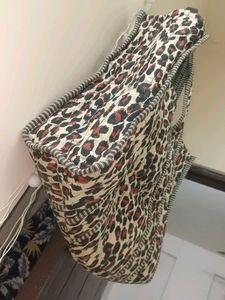 Leopard Print Tote Bag