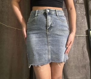 Denim Mini Skirt