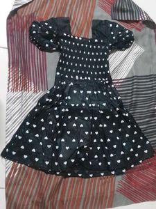 Cute Black Heart Dress