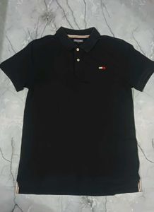 Tommy Hilfiger Black Polo Shirt 💎