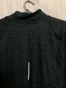 Champion Grey Half Zip T shirt