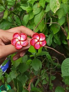 Handmade Clay Floral Necklace