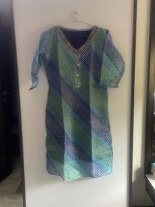 Unused New Kota Doria Leheriya Kurti
