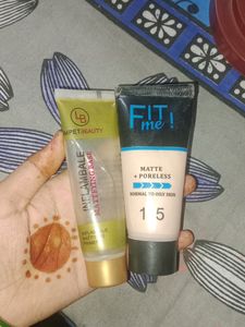 Fil Me Foundation And Limpet Beauty Primer