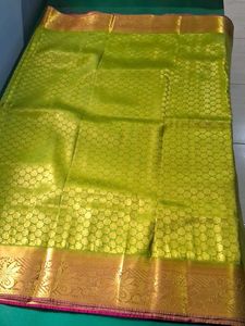 New Semi Silk Soft Saree (Not Used)