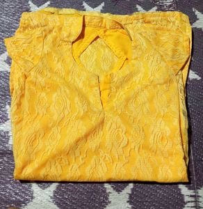 Yellow Kurti