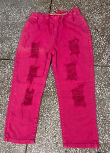New Trendy Outfit Jeans And Tee Set