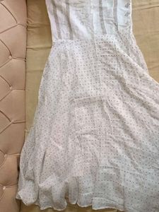 White Gown Long Gera