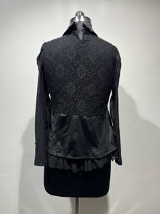 Elegant Black Lace Top
