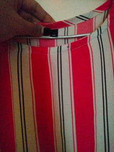 Pink Striped Top