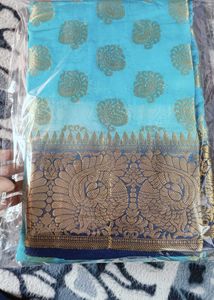 Banarsi🩵💙Saree