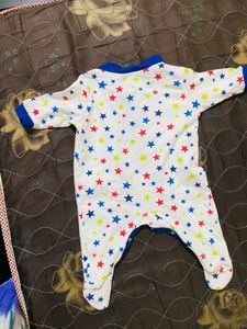Cute Star Print Baby Romper