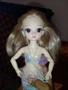 Marmaid Full Movable Doll