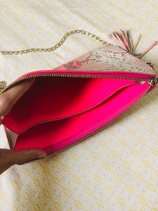 Snakeskin Clutch