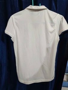 Adidas White Polo Shirt