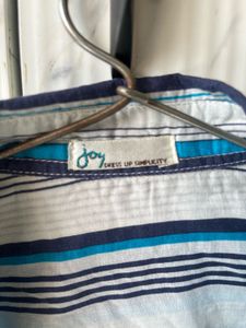 Striped Sleeveless Vintage Top