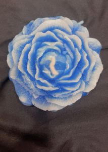 Poney Blue Rose Candle