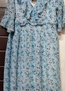 Floral Ruffle Dress