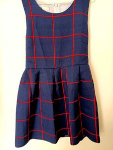 Plaid Fit & Flare Dress