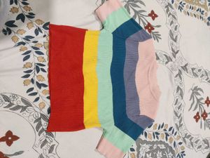 Striped Knit Crop Top