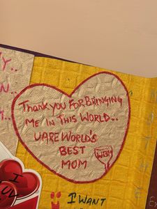 Handmade Birthday Card For Mom