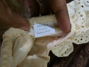 Off white Victorian Style Dress Baby