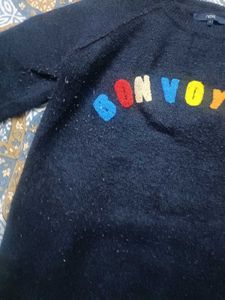 Navy Blue Sweatshirt For Women In Xl Size