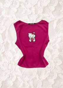 Hello Kitty Crop Top From BurgerBae