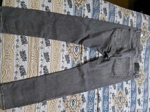 Grey Denim Jeans