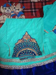 Party Wear Embroidery Heavy Work Anarkali Kurti Se