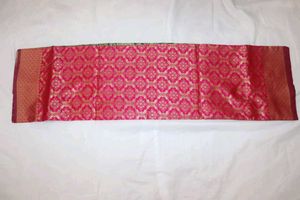 Green &amp; Pink Silk Saree