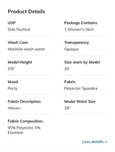 Shein Elegant Blue Sheer thigh slit Midi Skirt