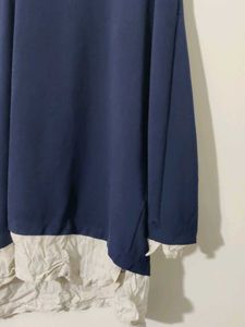 Navy Blue Oversized Tshirt