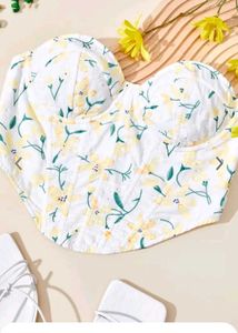 Urbanic Floral Corset Top
