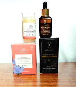 Skincare Combo(2×serum, Cream, Deodorant)