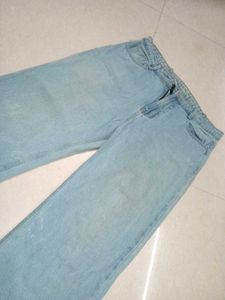 Mid Rise Baggy Jeans