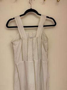 Striped Sundress with Buttons