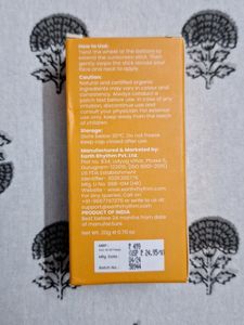 Earthy Rhythm Sunscreen Stick SPF 50