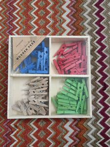 Primark Wooden Pegs - New