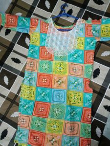 Beautiful Colour Ful Kurti