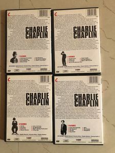 Charlie Chaplin 4 DVD set
